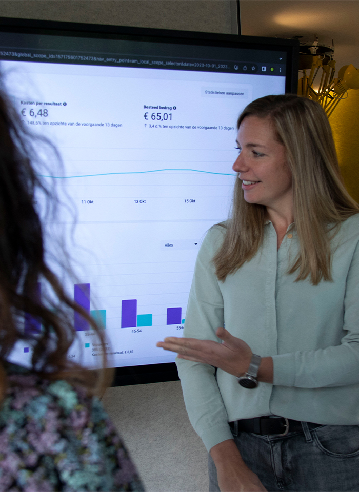 Presenteren resultaten