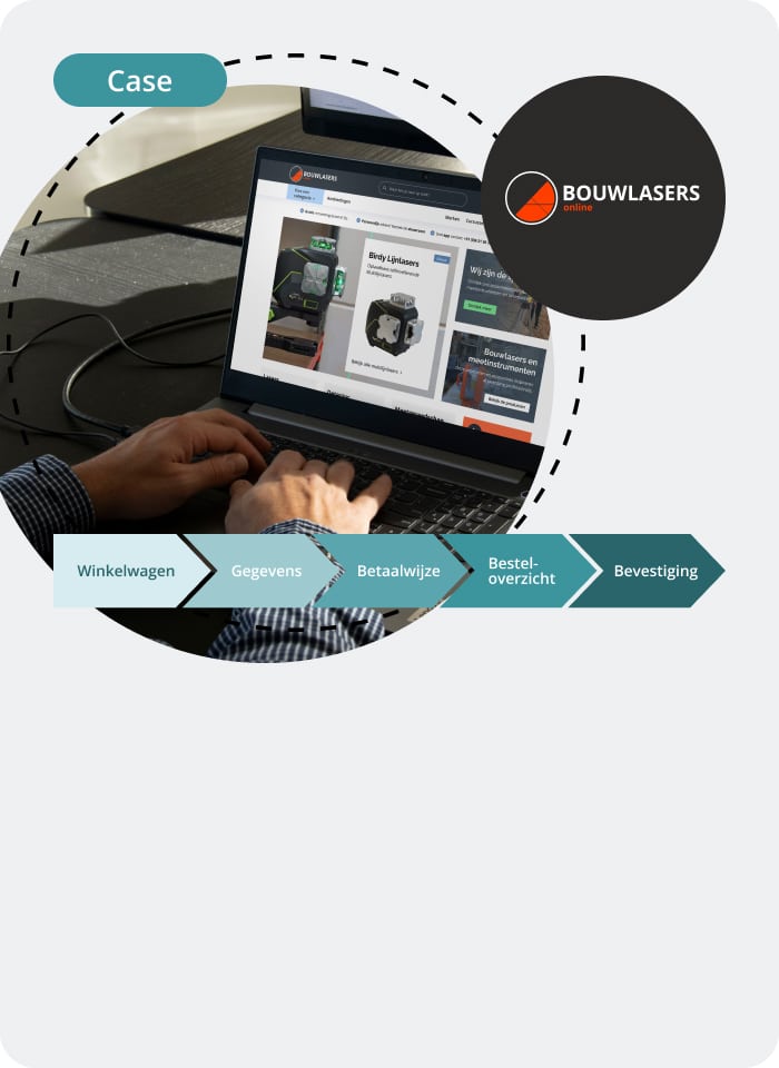 LTC tegel voor de case