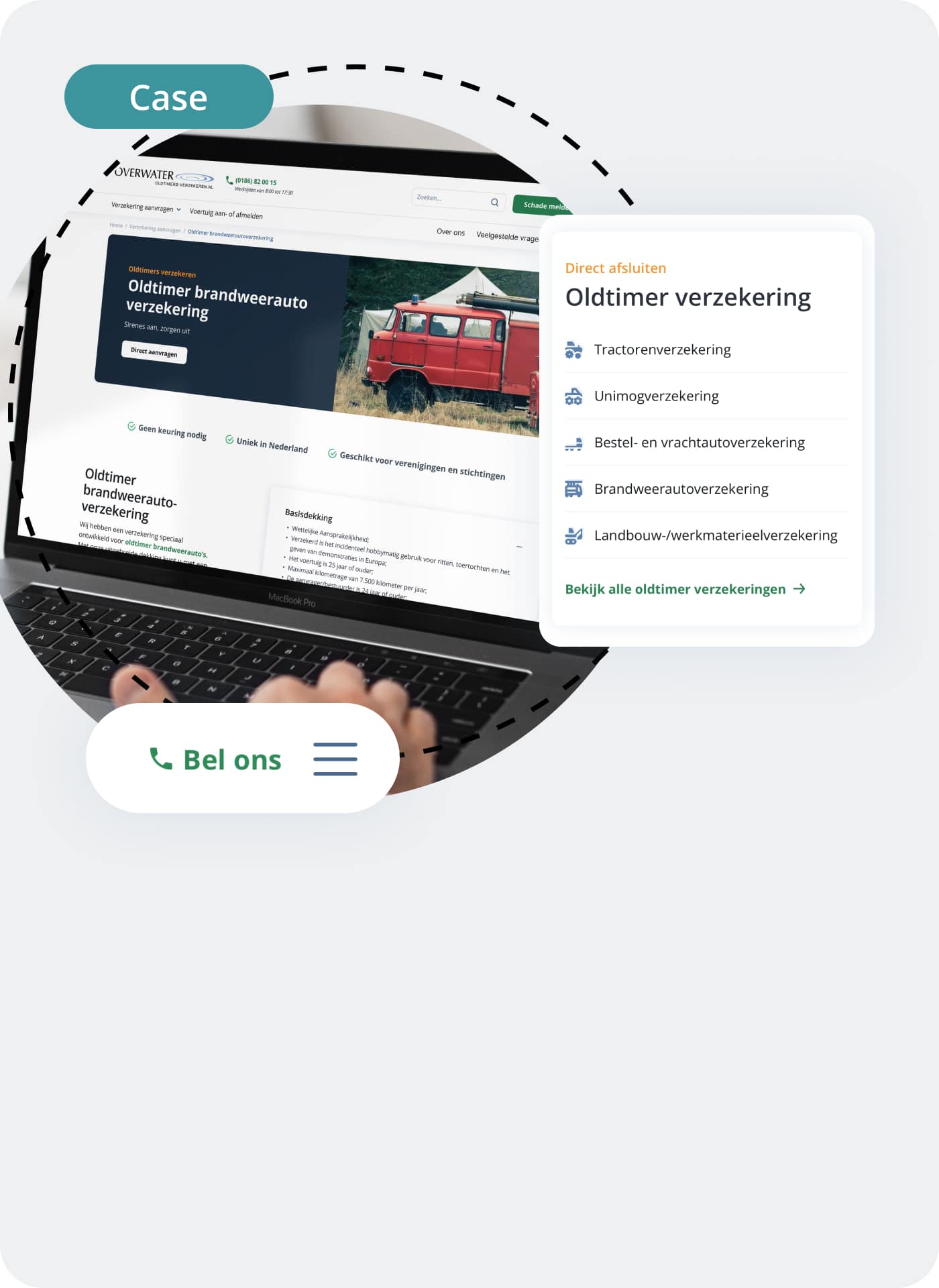 Case tegen Oldtimer