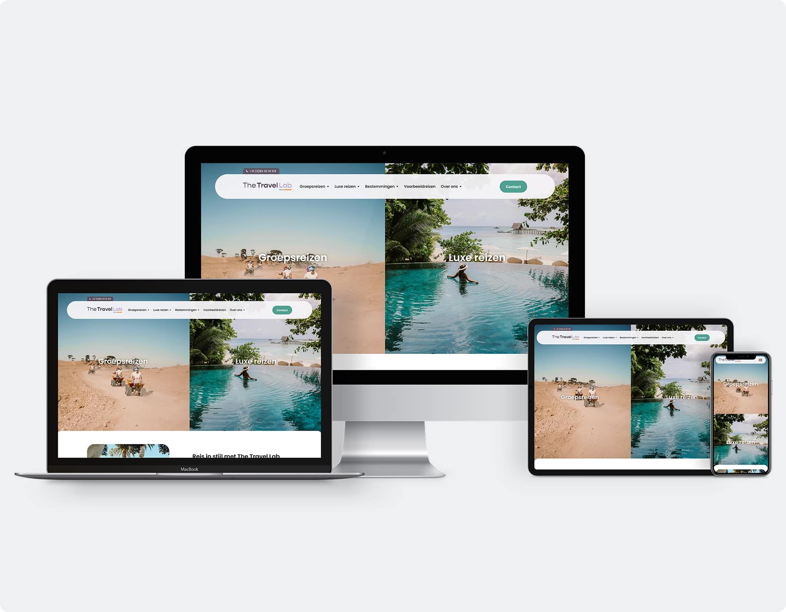 Nieuwe website The Travel Lab