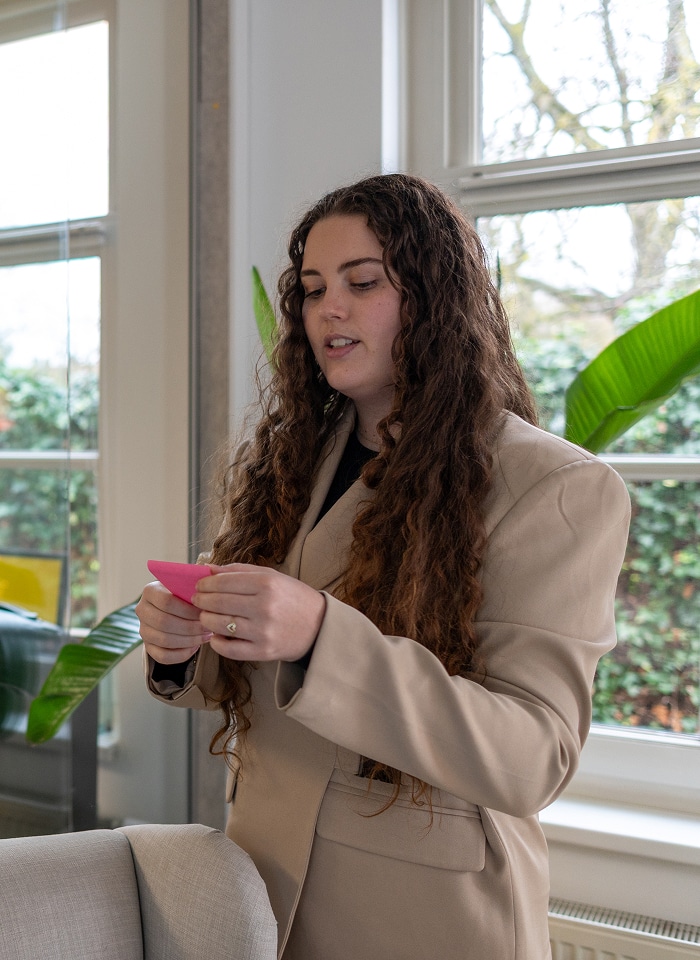 Strategiesessie waarin doelgroep en klantreis zijn aangescherpt.