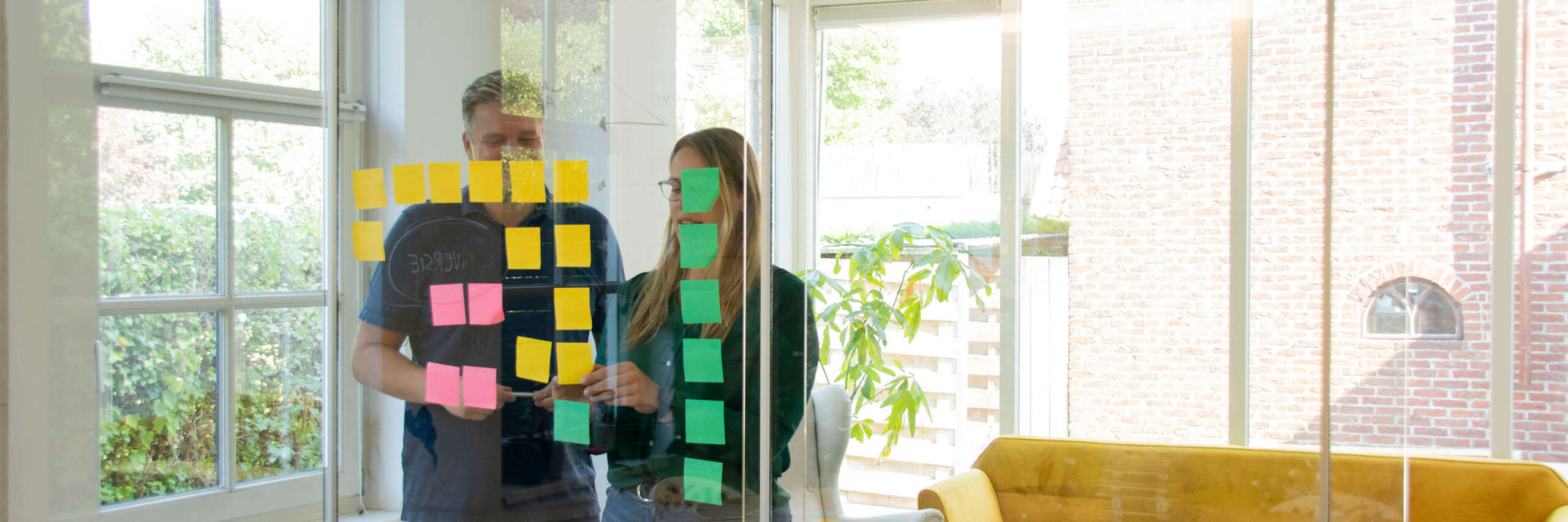 Mark Sandra postit sessie