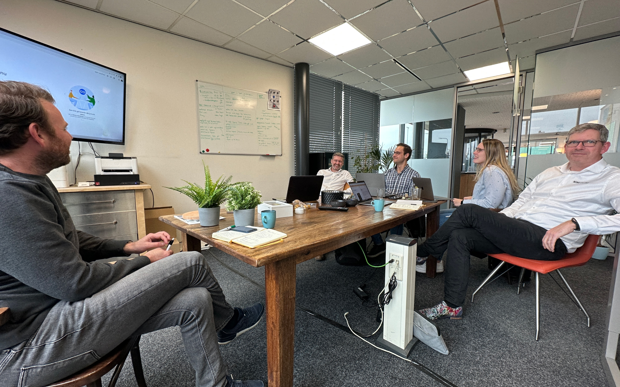 WWW sessie bij Wine Klima