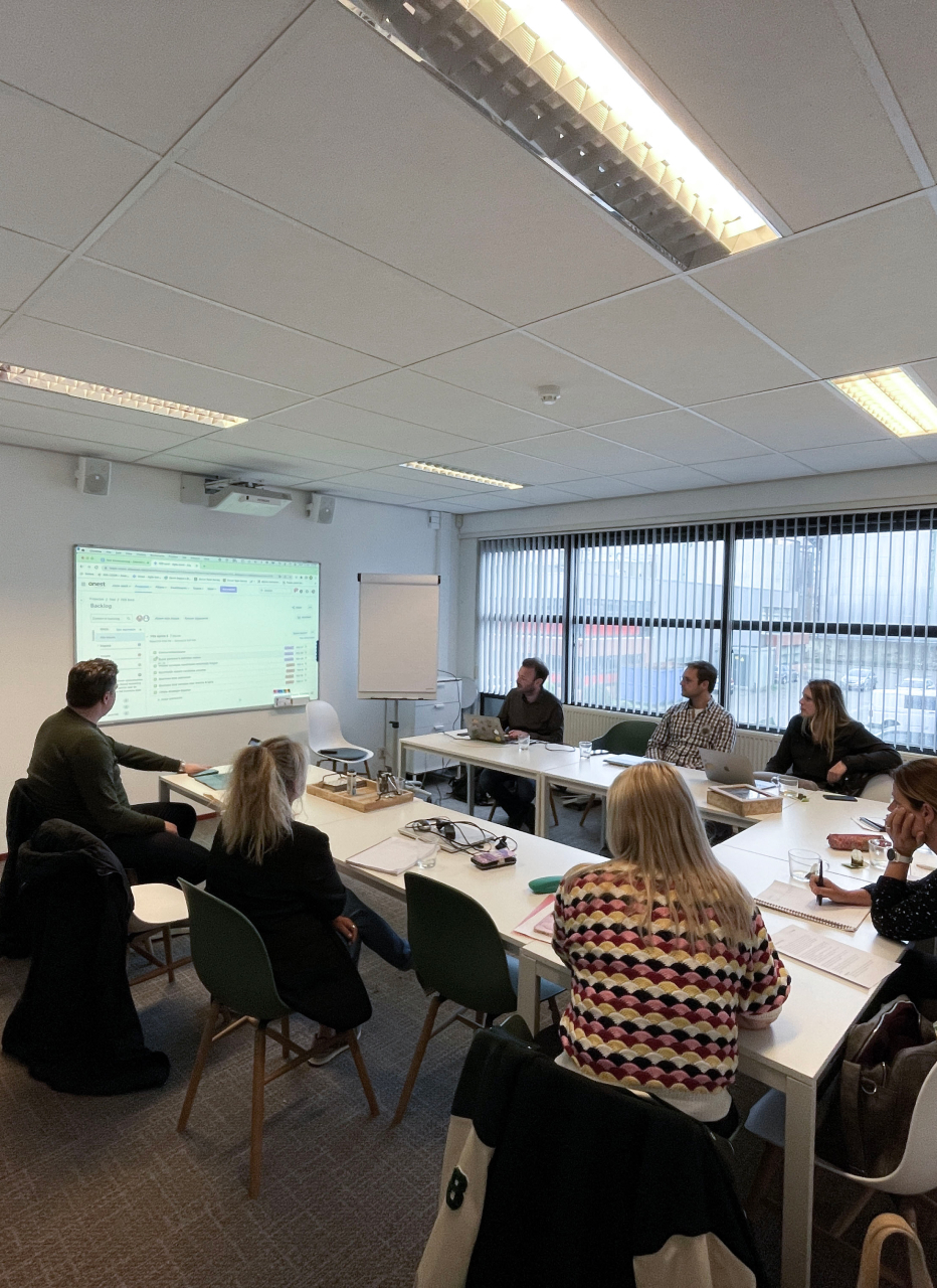 Sprintmeeting bij Yes! Kinderopvang