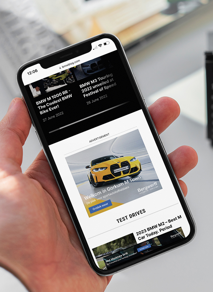 Bergwerff Automotive: online marketingstrategie op specifieke doelgroep